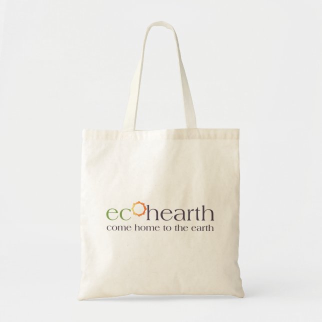 Tote Bag épicerie réutilisable Fourre-tout d'EcoHearth.com (Devant)