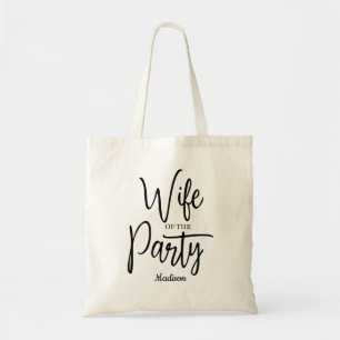 Tote Bag Épouse de la fête Enterrement de vie de jeune fill