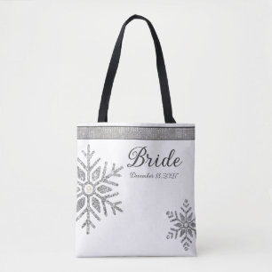 Tote Bag Épouse de neige Diamond Mariée d'hiver