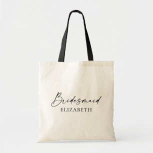 Tote Bag Épouse d'encre minimaliste moderne