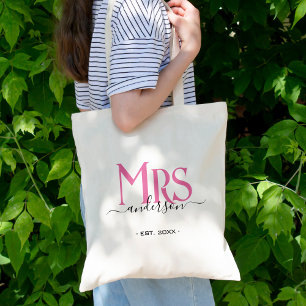 Tote Bag Épouse Madame Mariée Mariage Enterrement de Vie de