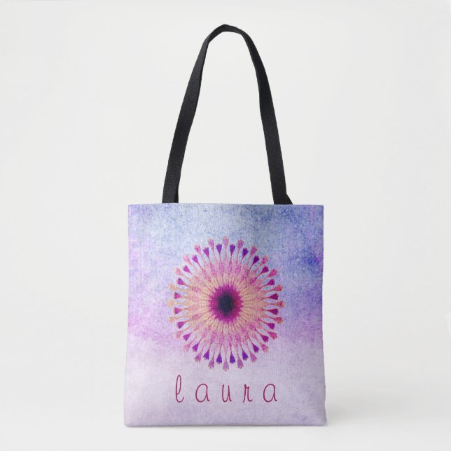 Tote Bag Épouse Mariage Lotus Flower (Devant)