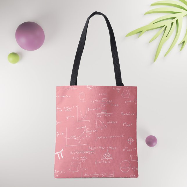 Tote Bag Équations mathématiques et graphiques mathématique (Créateur téléchargé)