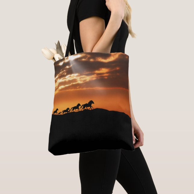 Tote Bag Equestre Blonde & Broke - Fourre-tout (De près)