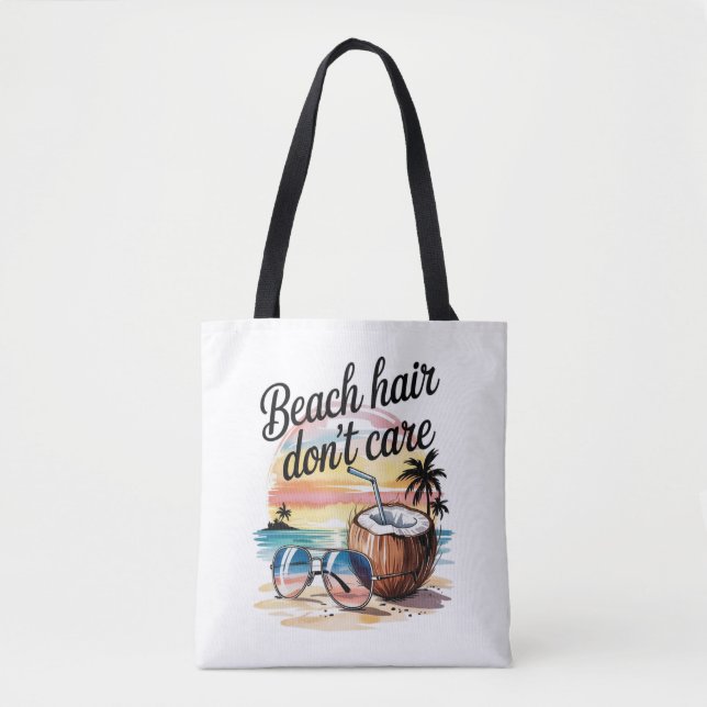 Tote Bag Équipage de cousins vacances d'été 2026 plage (Devant)