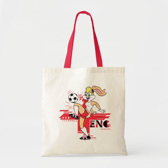 Tote Bag Équipe d'Angleterre de football graphique de Lola  (Devant)