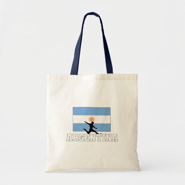 Tote Bag Équipe d'Argentine de football (Devant)