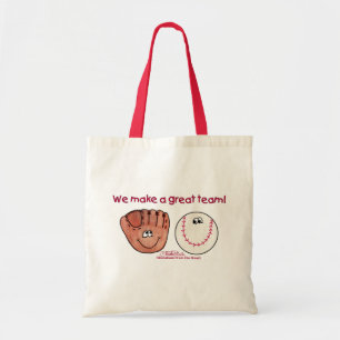 Tote Bag Équipe de baseball et de baseball