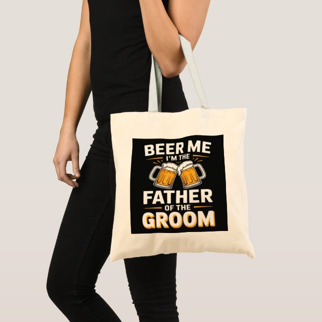 Tote Bag Équipe de buveurs du père du marié (Devant (produit))