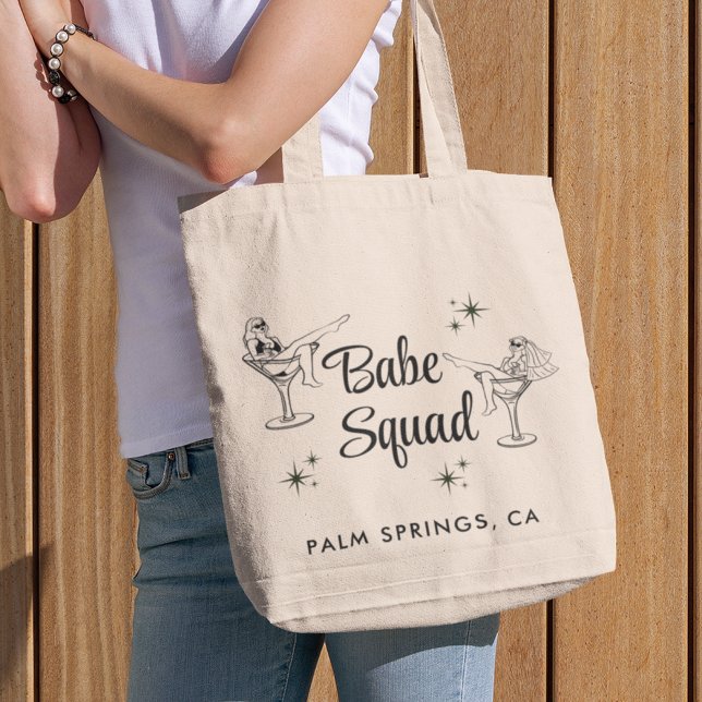 Tote Bag Équipe de célibataires fête de Bachelorette (Créateur téléchargé)