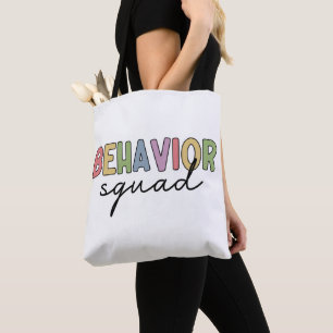 Tote Bag Équipe de comportement   Thérapeute comportemental