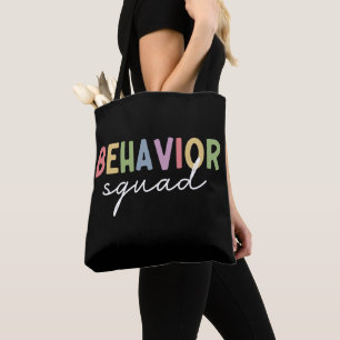 Tote Bag Équipe de comportement Thérapeute comportemental