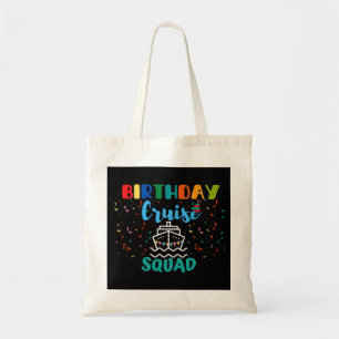 Tote Bag Équipe de croisière d'anniversaire