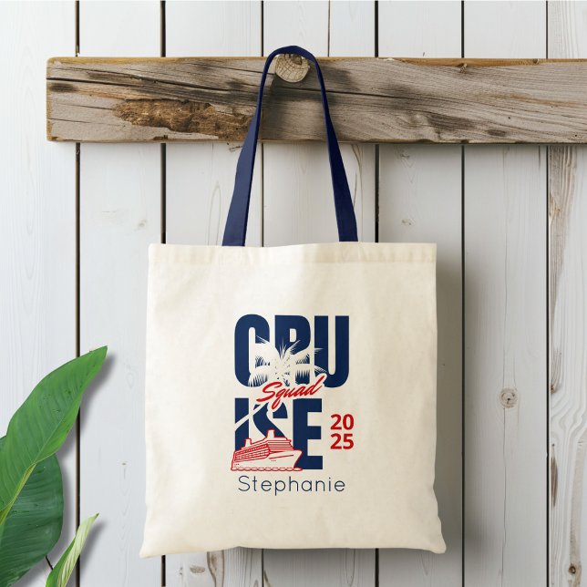 Tote Bag Équipe de croisière personnalisée (Créateur téléchargé)