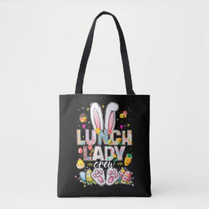 Tote Bag Équipe de dame du déjeuner Lapin Drôle