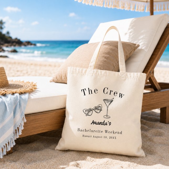 Tote Bag Équipe de fête de weekend pour l'enterrement de vi (Créateur téléchargé)