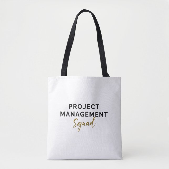 Tote Bag Équipe de gestion de projet  (Devant)