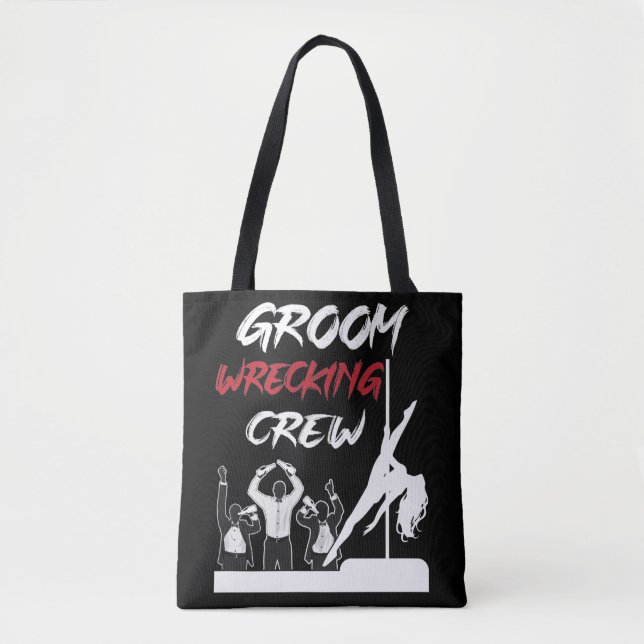 Tote Bag Équipe de la brigade de basketball de la fête de b (Devant)
