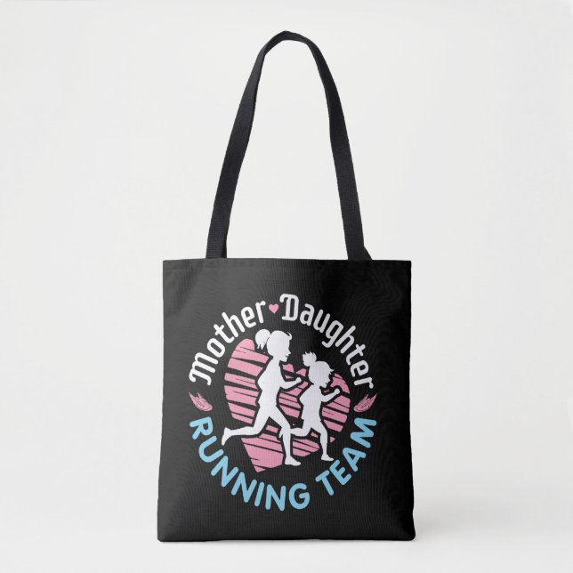 Tote Bag Équipe de la mère fille (Devant)