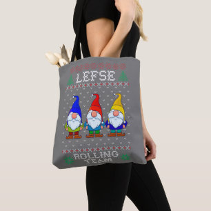 Tote Bag Equipe de marche gauche, Baking de Noël Tomte Gnom