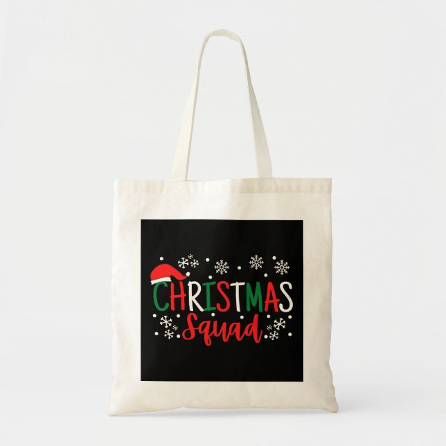 TOTE BAG ÉQUIPE DE NOËL (Devant)