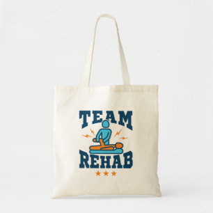 Tote Bag Équipe de réadaptation physiothérapeute Personnel