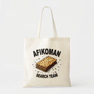 Tote Bag Équipe de recherche Afikoman Hanoukka Jewish Food 