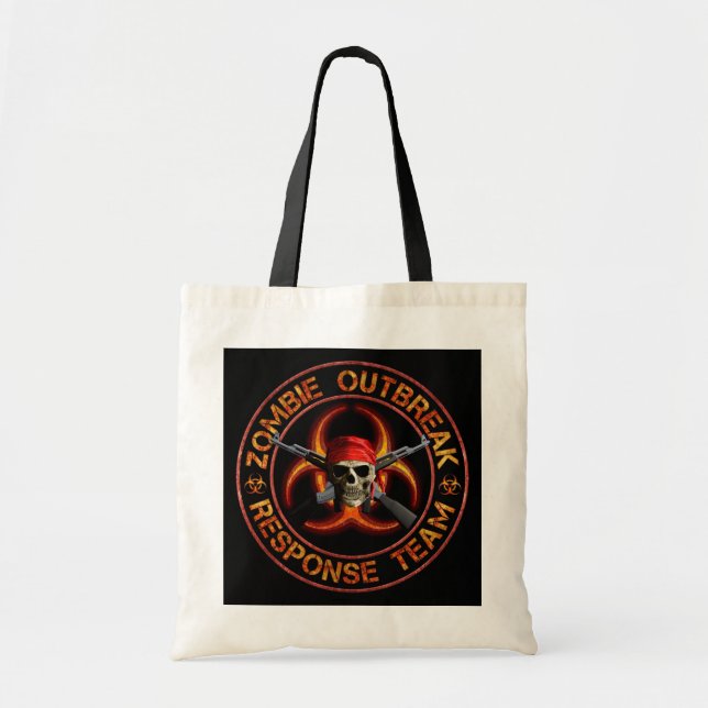 Tote Bag Équipe de réponse de zombi (Devant)