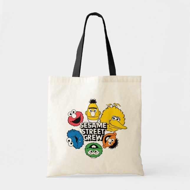 Tote Bag Équipe de Sesame Street (Devant)