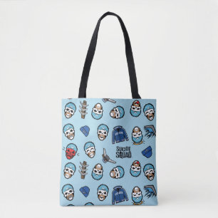 Tote Bag Équipe de suicide   Capitaine Boomerang Emoji Moti