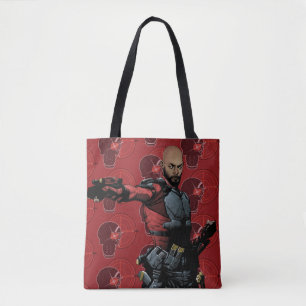 Tote Bag Équipe de suicide Deadshot Comic Book Art