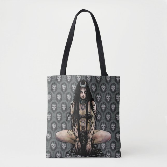 Tote Bag Équipe de suicide | Enchanteuse (Devant)