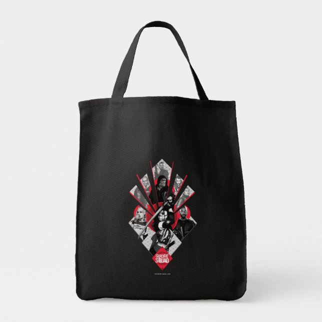 Tote Bag Équipe de suicide | Groupe de travail X Graphisme  (Devant)