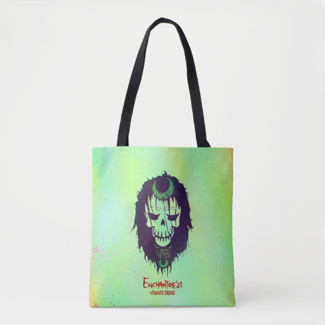 Tote Bag Équipe de suicide | Icône de tête de l'enchanteuse (Devant)
