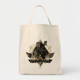 Tote Bag Équipe de suicide Insigne Drapeau Rick