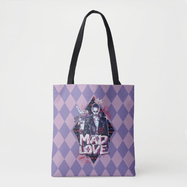 Tote Bag Équipe de suicide | Mad Love (Devant)