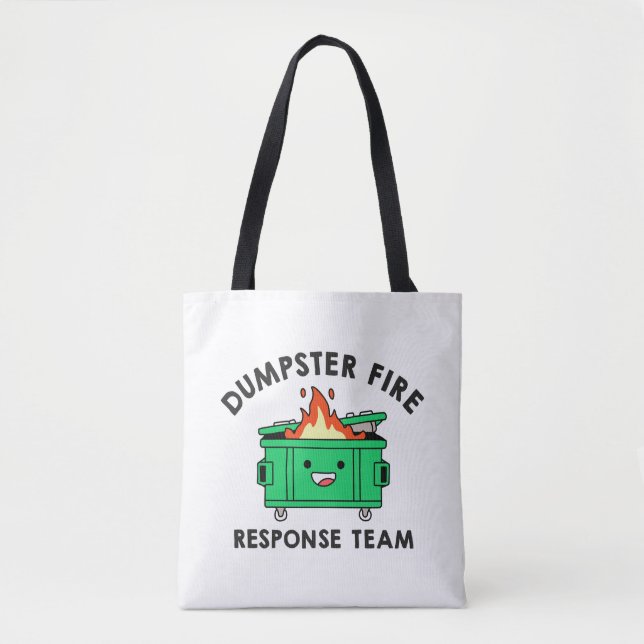 Tote Bag Équipe d'intervention en cas d'incendie (Devant)