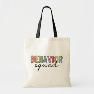 Tote Bag Équipe du comportement Thérapiste comportemental