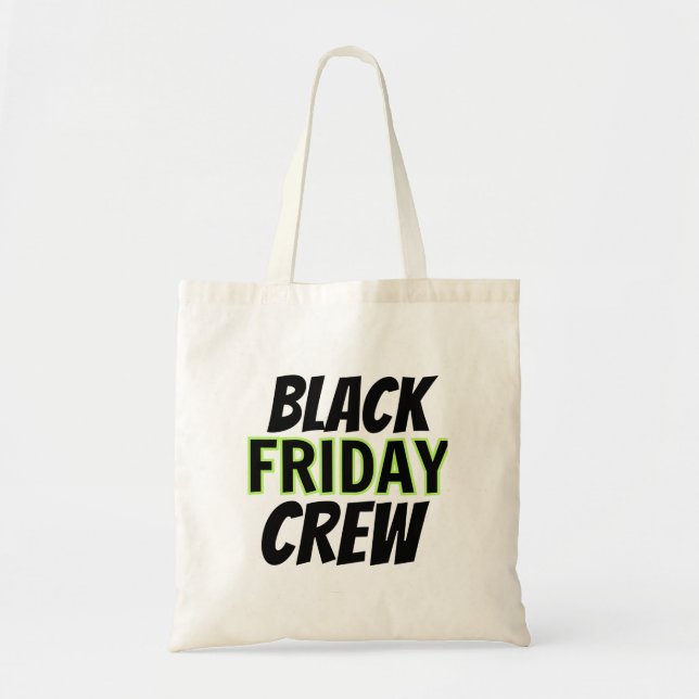 Tote Bag Équipe du vendredi noir (Devant)