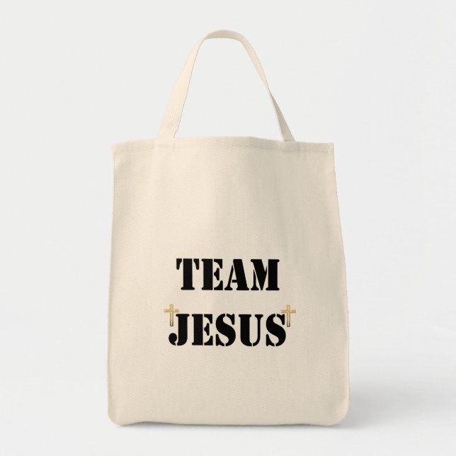 Tote Bag Équipe Jésus (Devant)