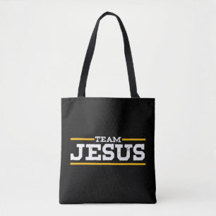Tote Bag Équipe Jésus-Christ Dieu catholique orthodoxe chré