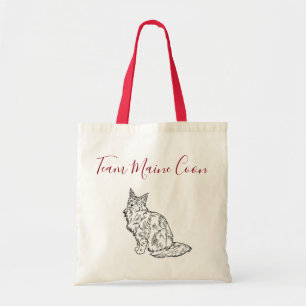 Tote Bag Équipe Maine Coon fourre-tout