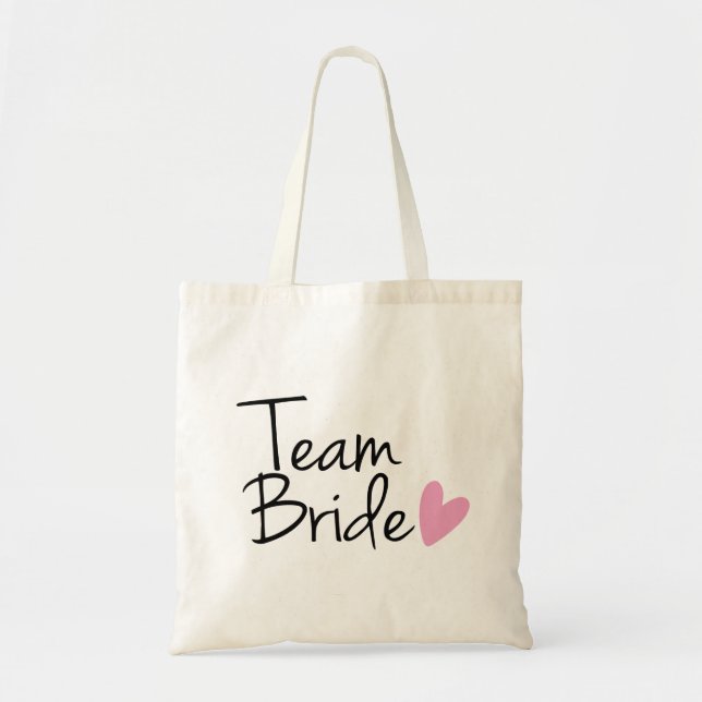 Tote Bag "Équipe Mariée" Bridesmaid (Devant)