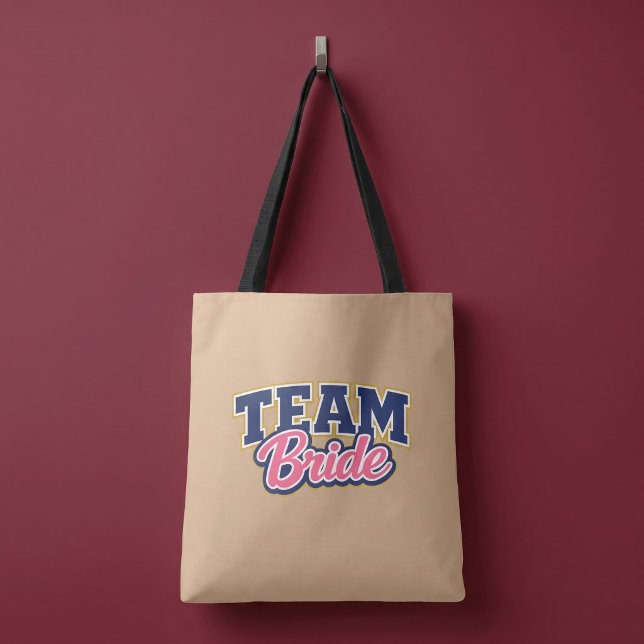 Tote Bag Équipe Mariée Fête de Mariage (Créateur téléchargé)