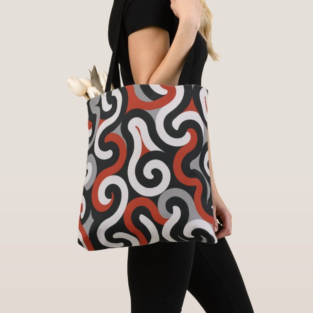 Tote Bag Équipe Rouge (De près)