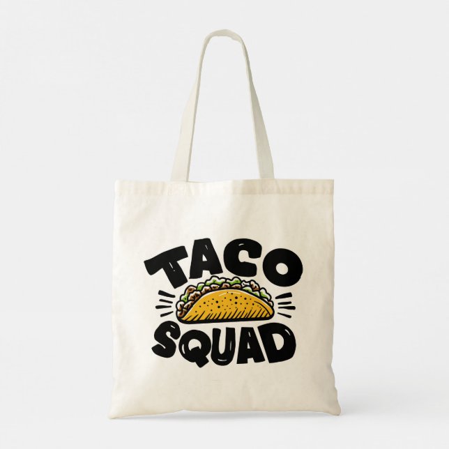Tote Bag Équipe Taco (Dos)