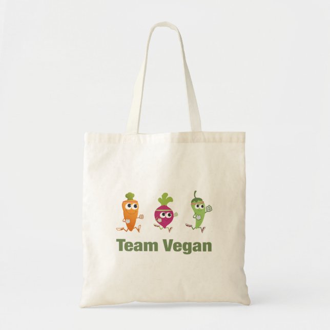 Tote Bag Équipe Vegan (Devant)