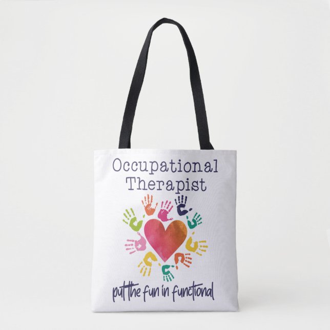 Tote Bag ergothérapeute (Devant)