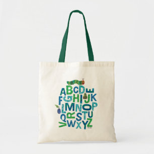Tote Bag Eric Carle Alphabet Motif de lettres Caterpillar