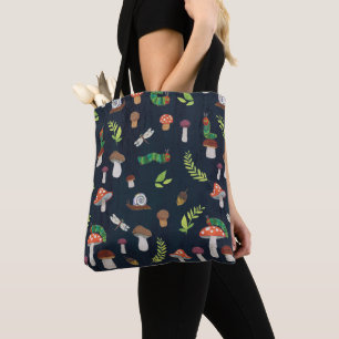 Tote Bag Eric Carle Motif Bugs et Champignons